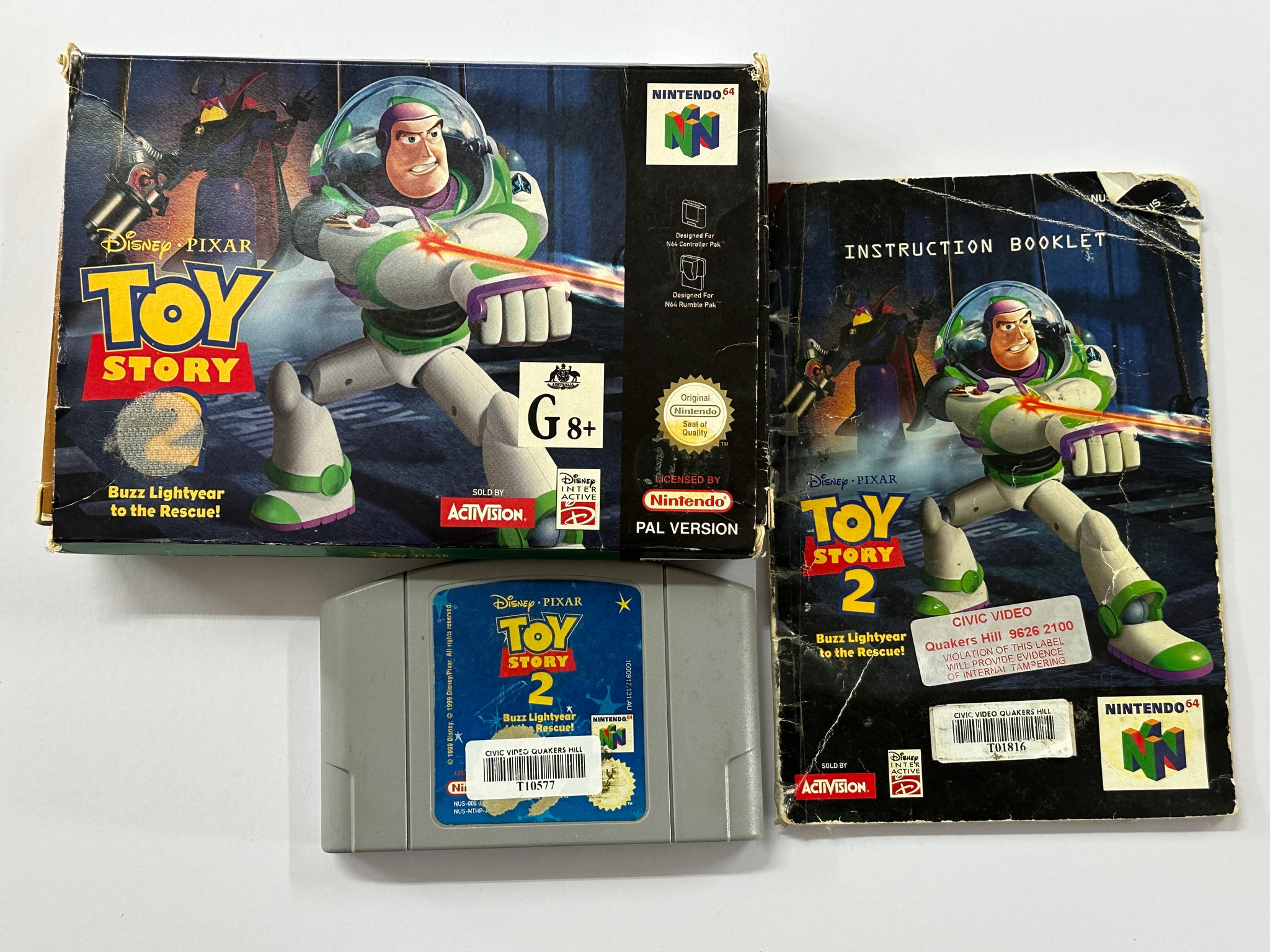 Toy Story 2 Buzz Lightyear To The Rescue Complete In Box
