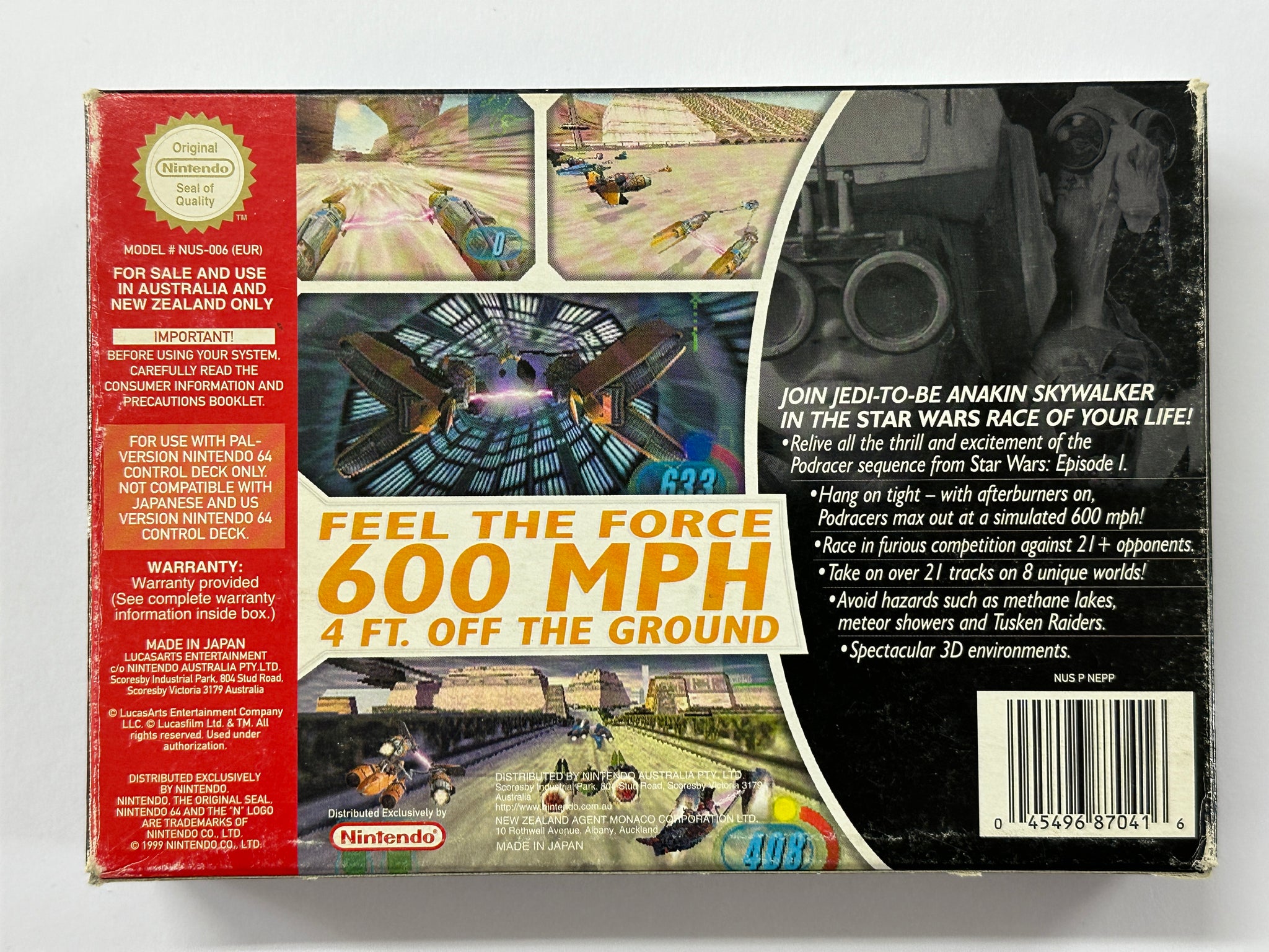 Star Wars Episode 1 Racer Complete In Box