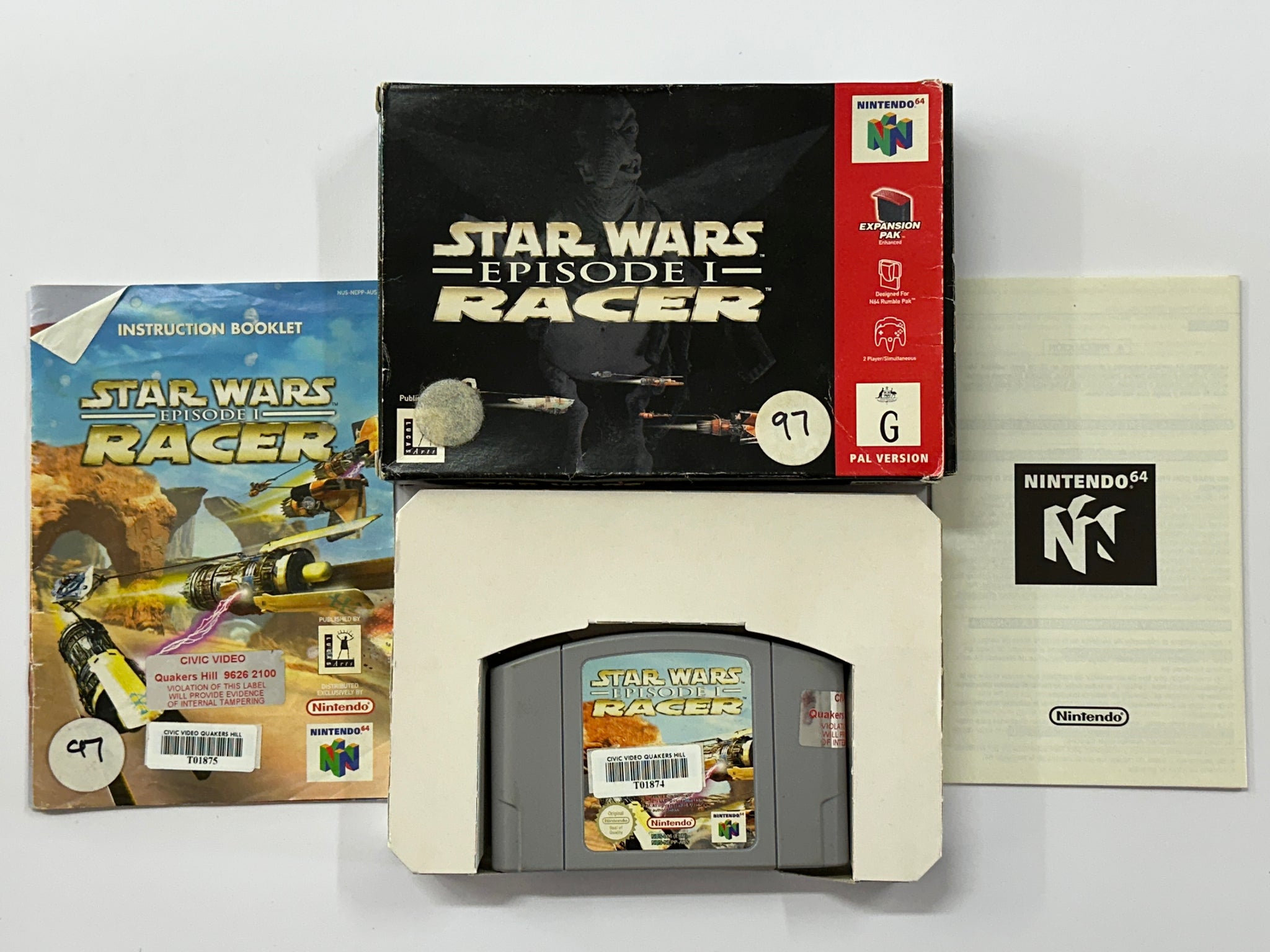 Star Wars Episode 1 Racer Complete In Box