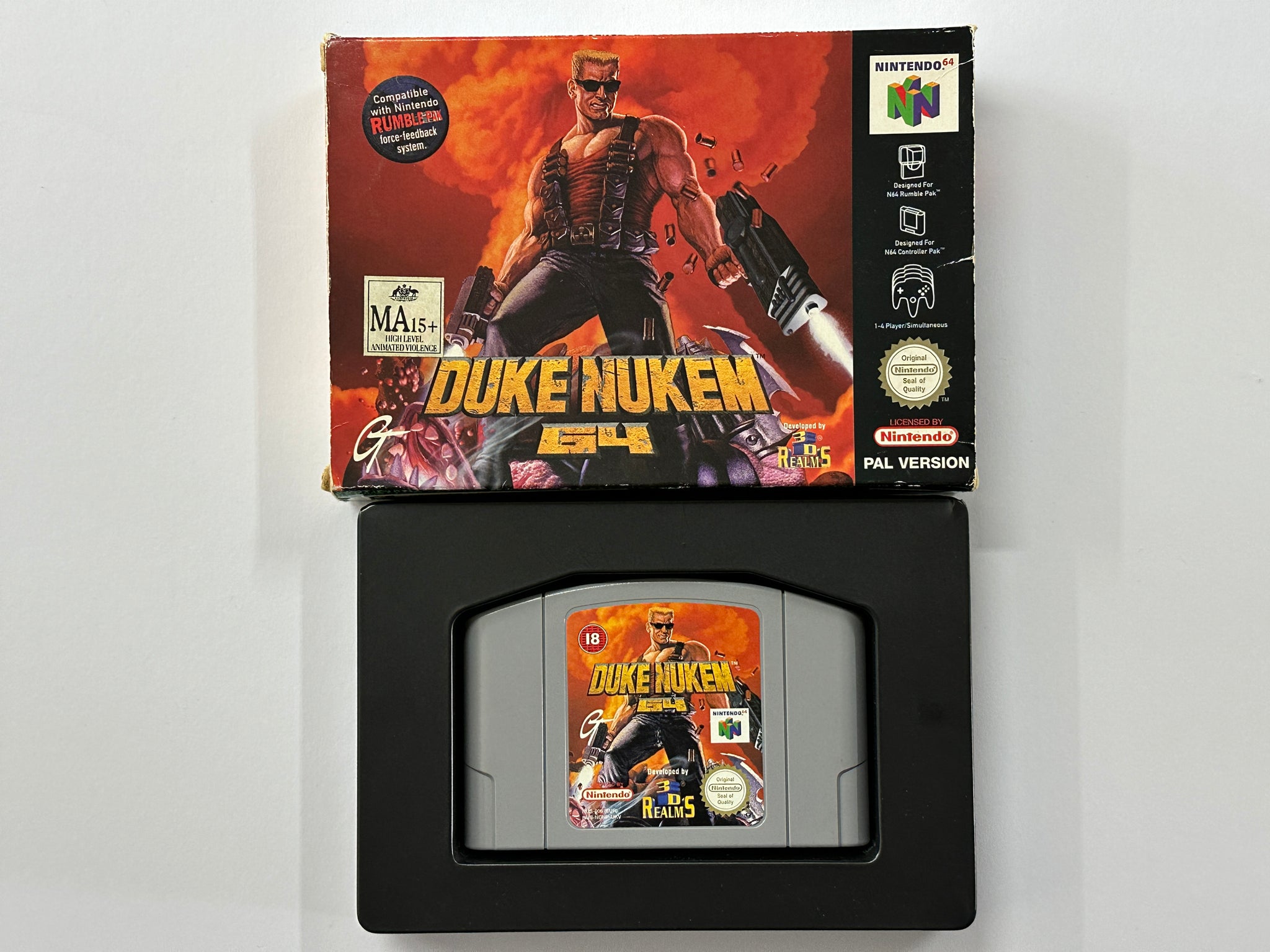 Duke Nukem 64 In Original Box