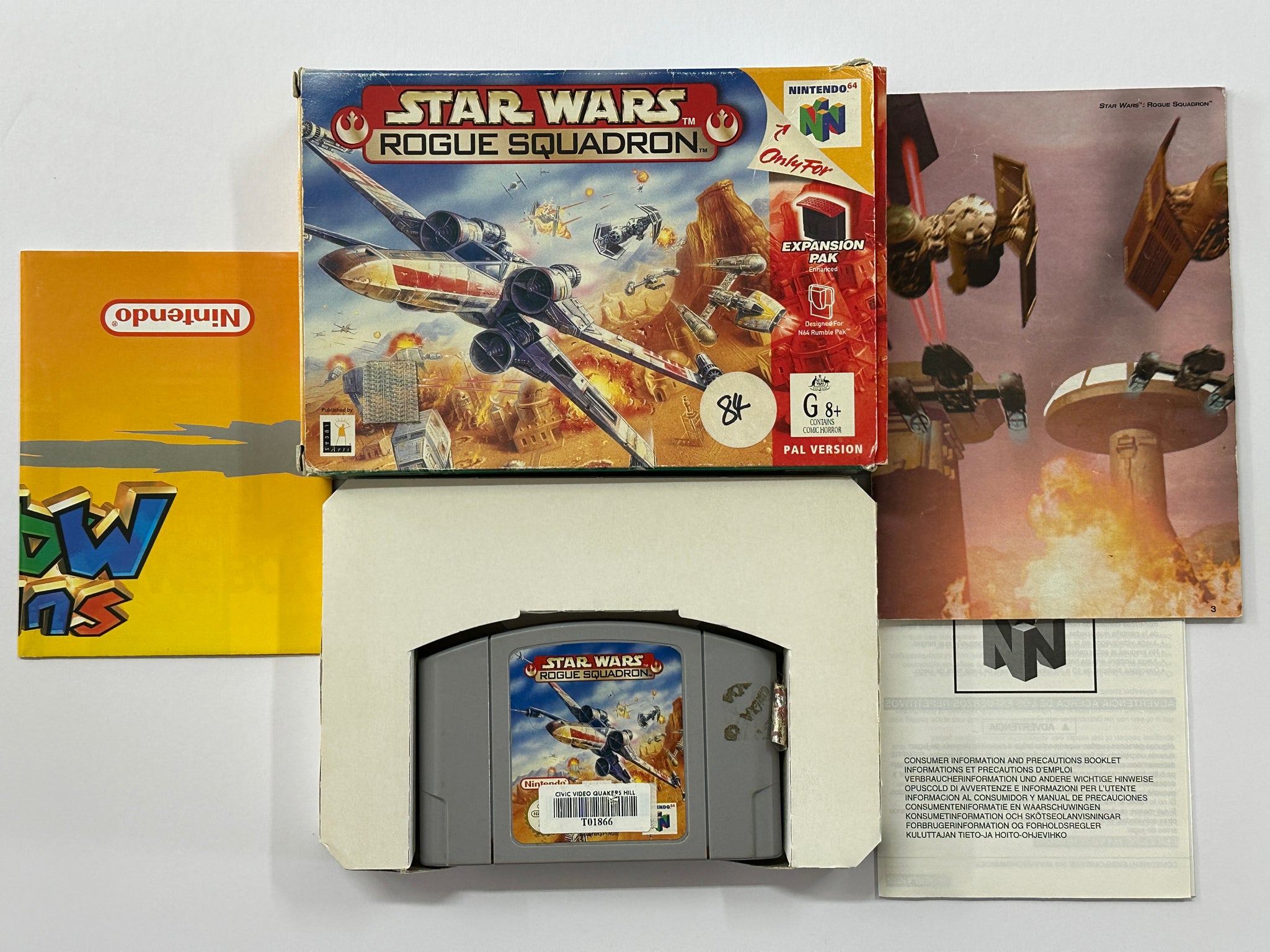 Star Wars Rogue Squadron Complete In Box