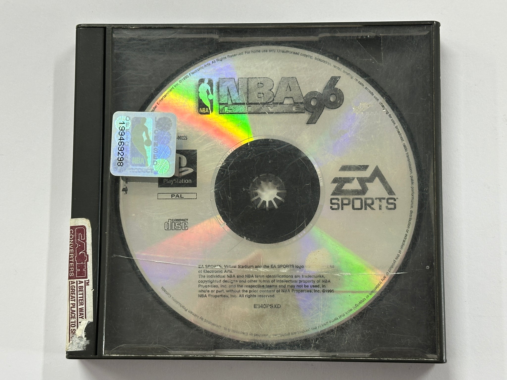 NBA Live 96 In Original Case