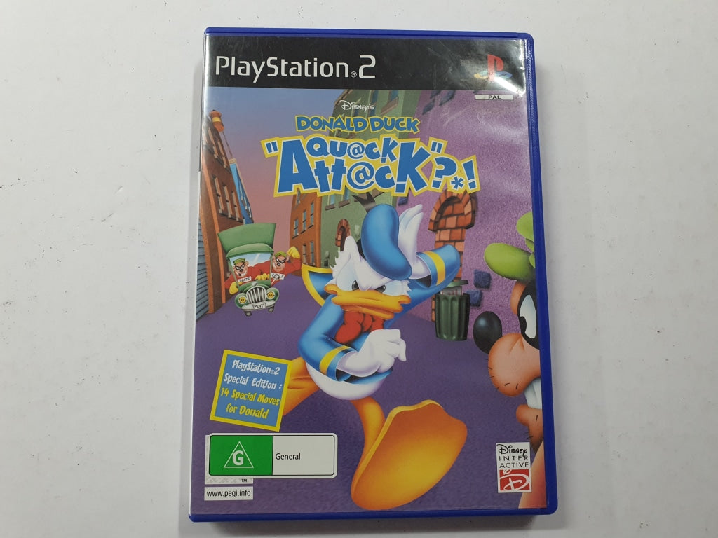 Donald Duck Quack Attack Complete In Original Case – The Game Experts