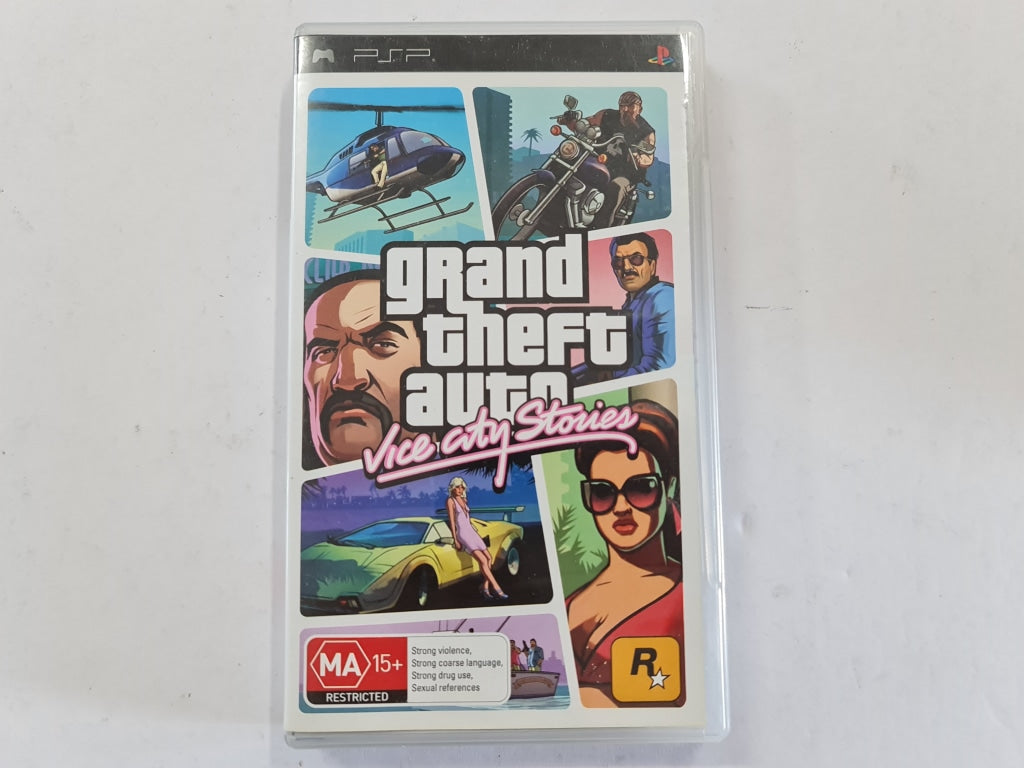 Grand Theft Auto Vice City Stories Complete In Original Case – The Game  Experts