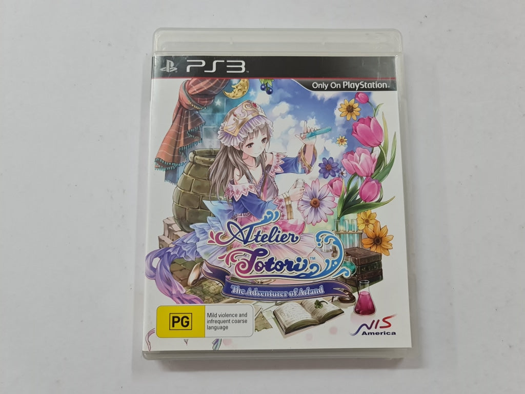 Atelier Totori The Adventurer of Arland In Original Case