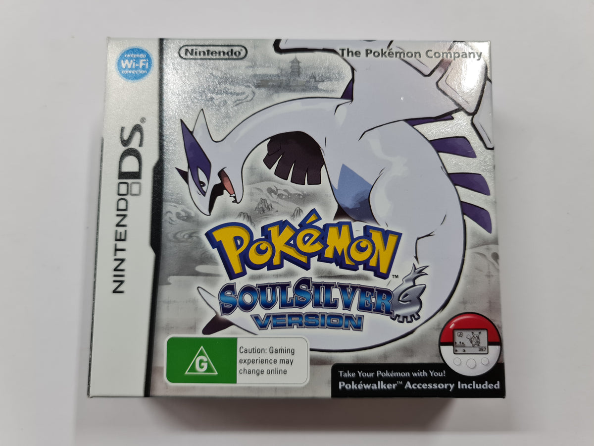 Box Pokémon Soul Silver Original Ds Pokedex Completa - Escorrega o Preço