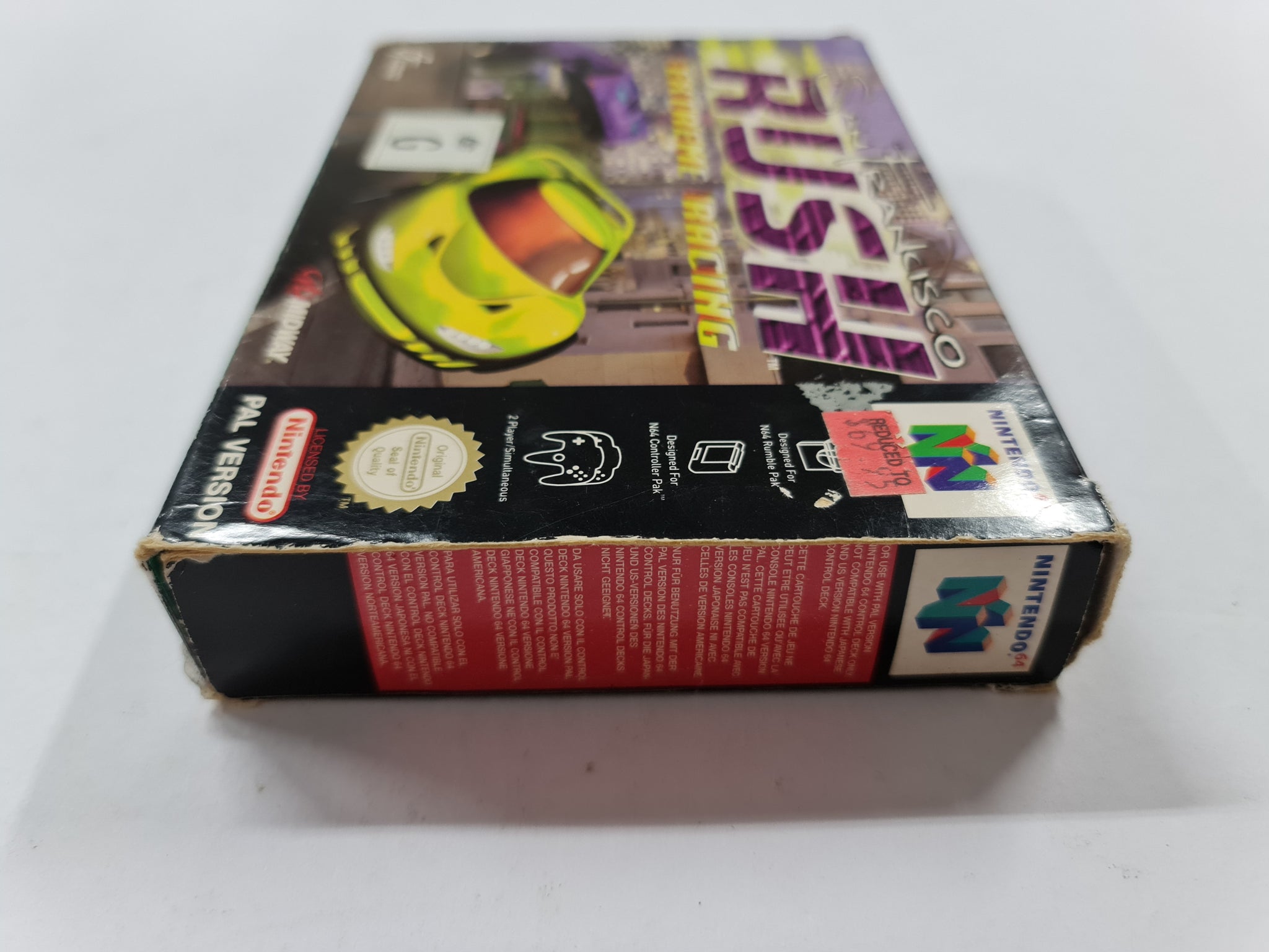 San Francisco Rush Extreme Racing Complete In Box