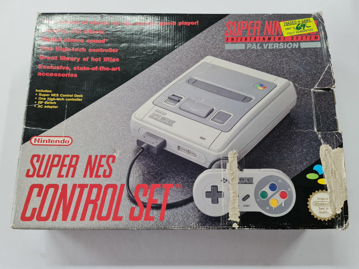 Super Nintendo SNES Console In Box The Game Experts