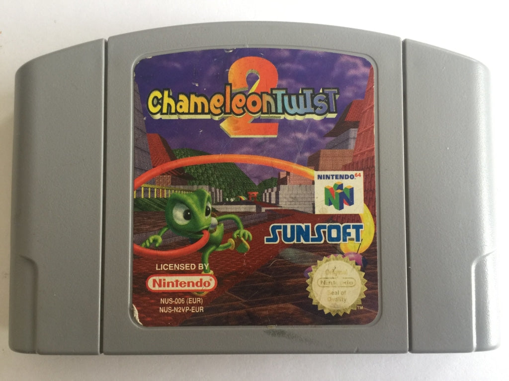 Chameleon Twist 2 Cartridge