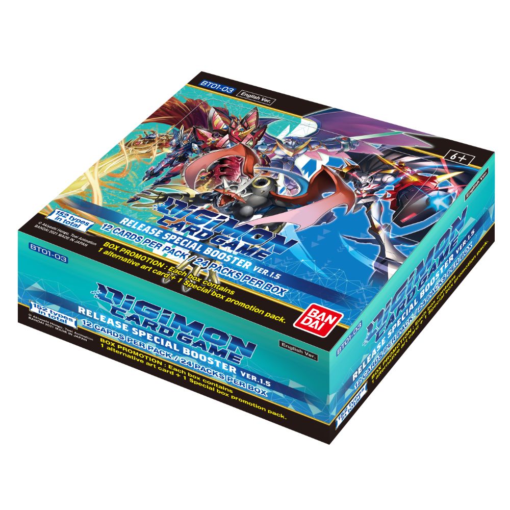 Digimon Card Game Series 01 Special Booster Display Version 1.5 The Game Experts Digimon Card Game Series 01 Special Booster Display Version 1.5 The Game Experts