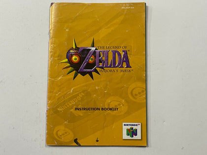 The Legend Of Zelda Majora's Mask Game Manual