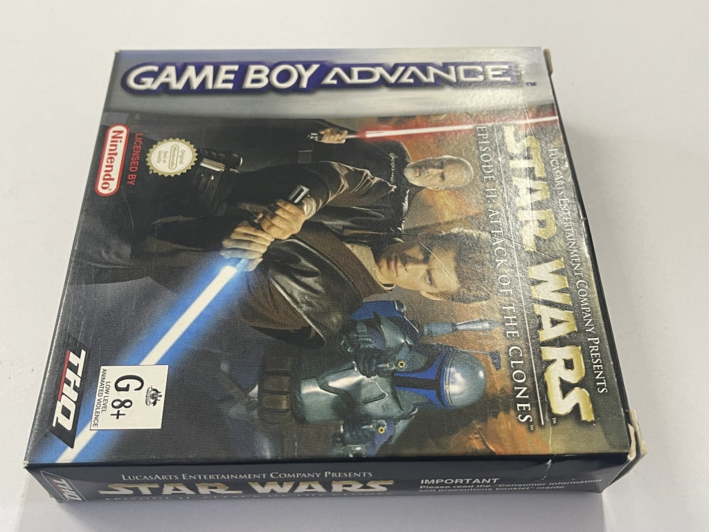 Star Wars Episode 2 Attack Of The Clones Complete In Box – The Game Experts