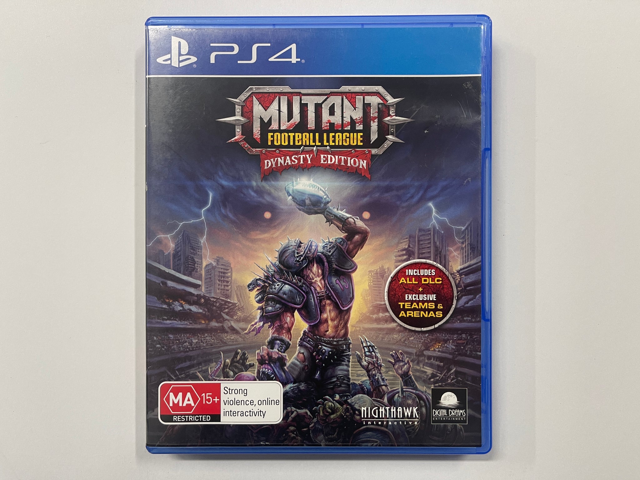 Mutant Football League Dynasty Edition Complete In Original Case