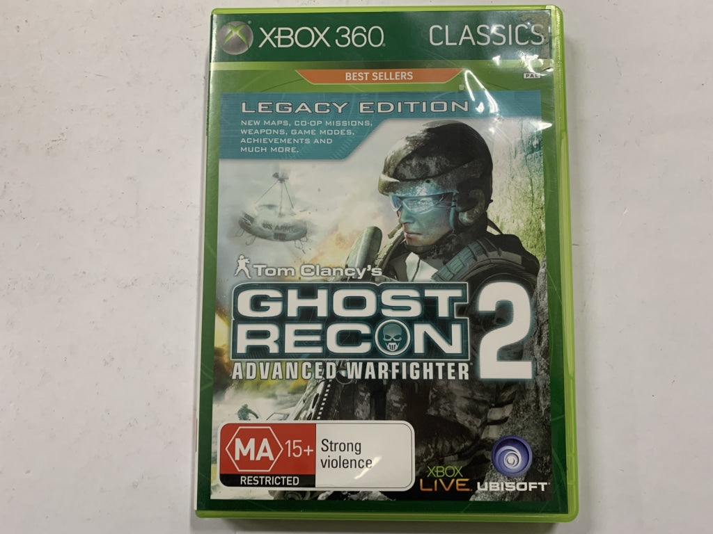 Ghost Recon 2 Advanced Warfighter Complete In Original Case