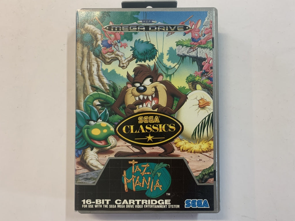 Taz Mania In Original Case