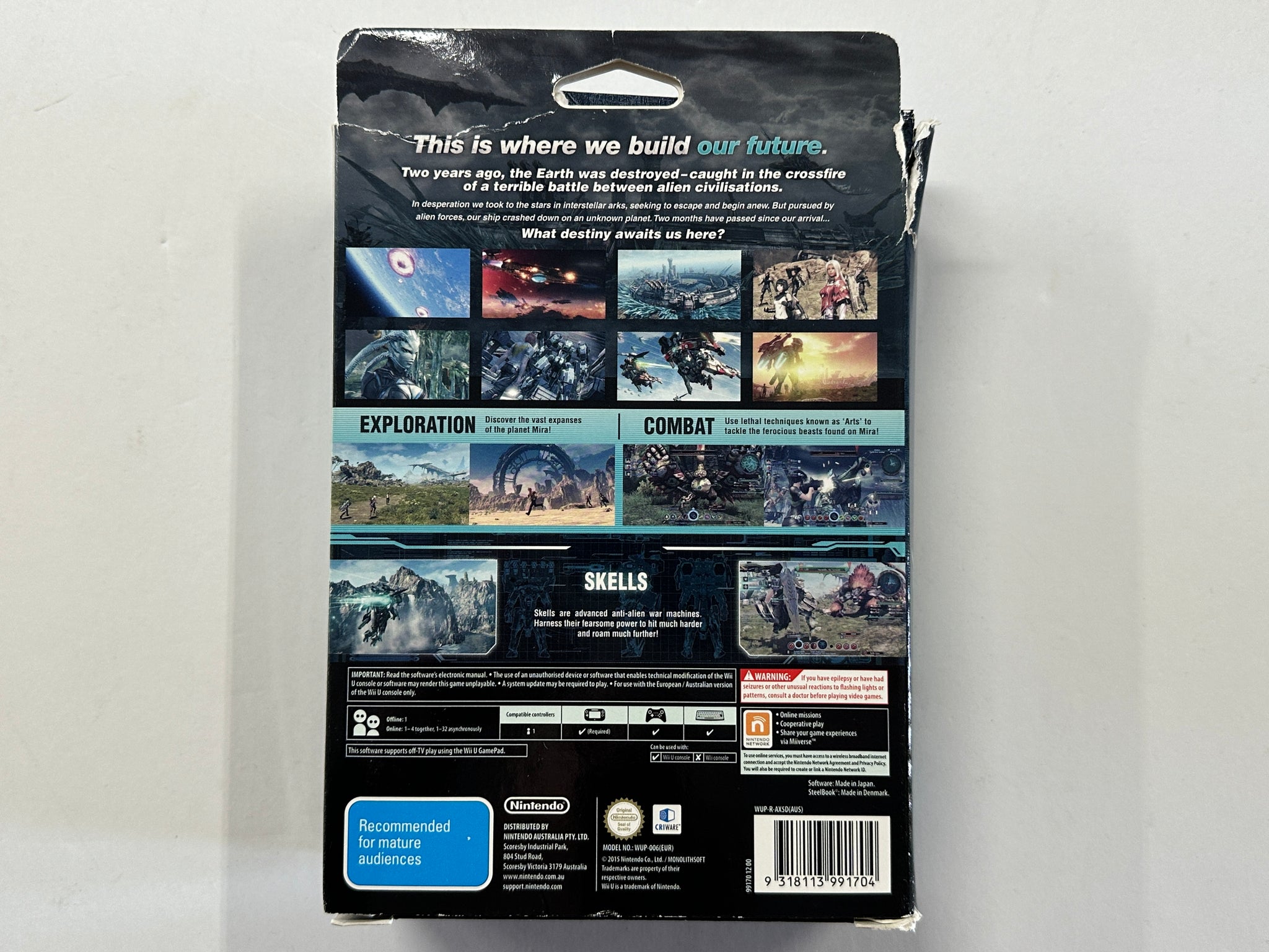 Xenoblade Chronicles X Limited Edition Complete In Box