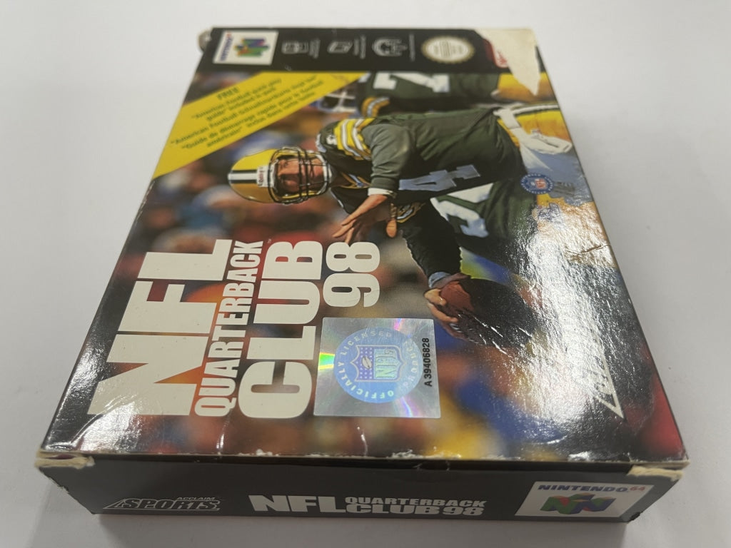 NFL Quarterback Club 98 Complete In Box