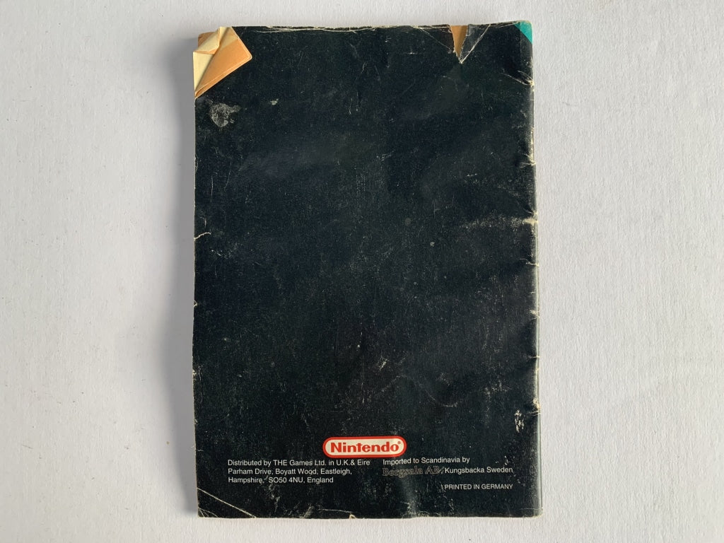 Goldeneye 007 UK Game Manual