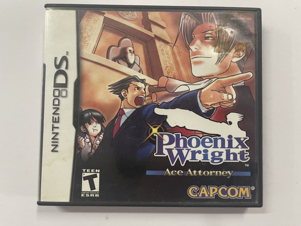 Phoenix Wright Ace Attorney Complete In Original Case