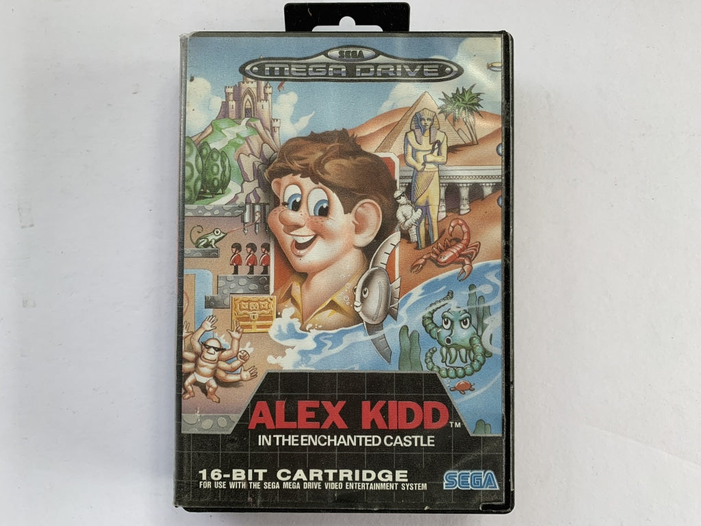 Alex Kidd In Enchanted Castle Complete In Original Case – The Game Experts