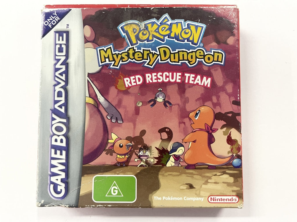 Pokemon Mystery Dungeon Red Rescue Team Complete In Box – The Game