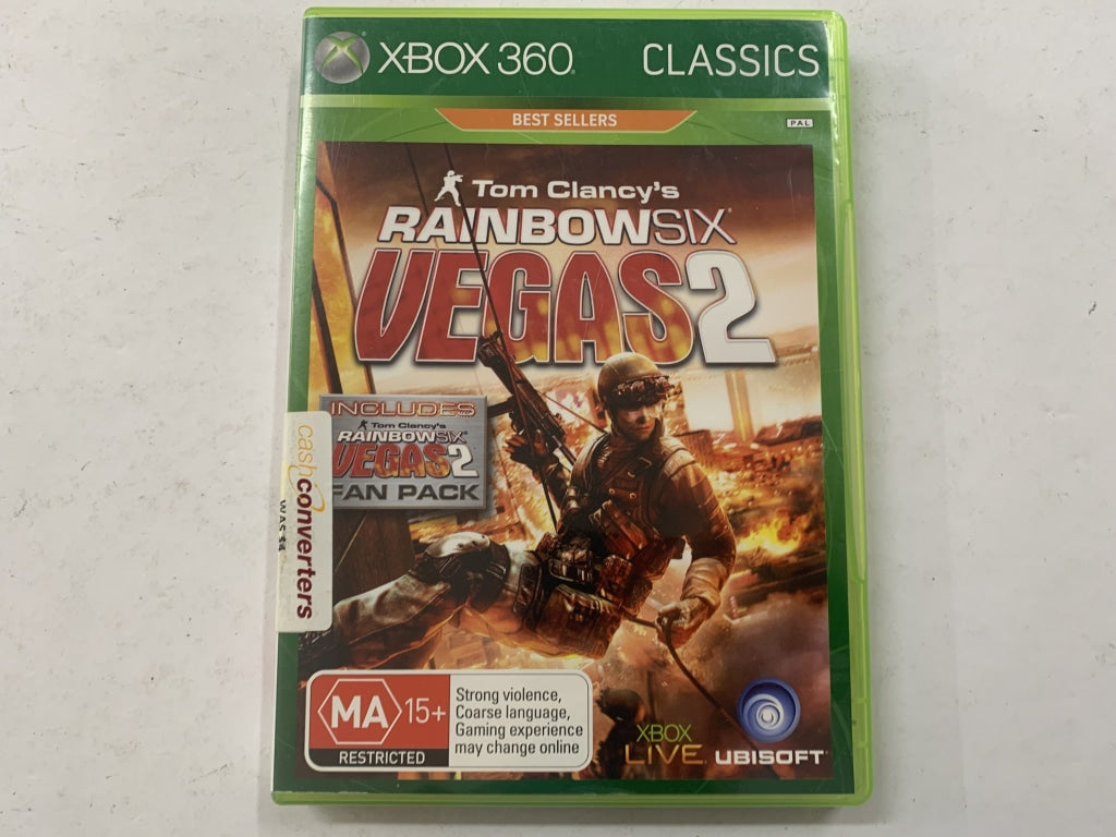 Tom Clancy's Rainbow Six Vegas 2 Complete In Original Case