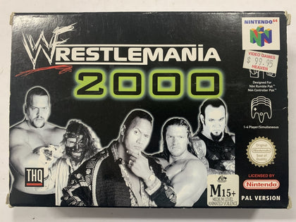 Wrestlemania 2000 Complete In Box