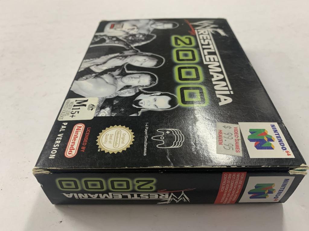 Wrestlemania 2000 Complete In Box