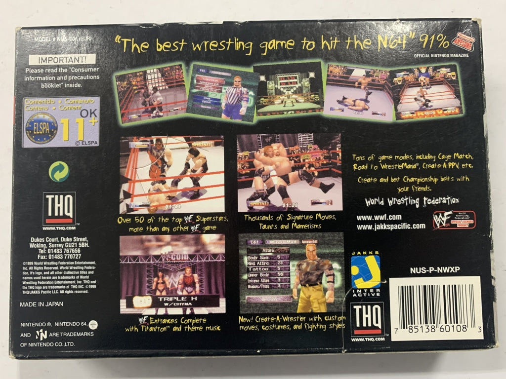 Wrestlemania 2000 Complete In Box
