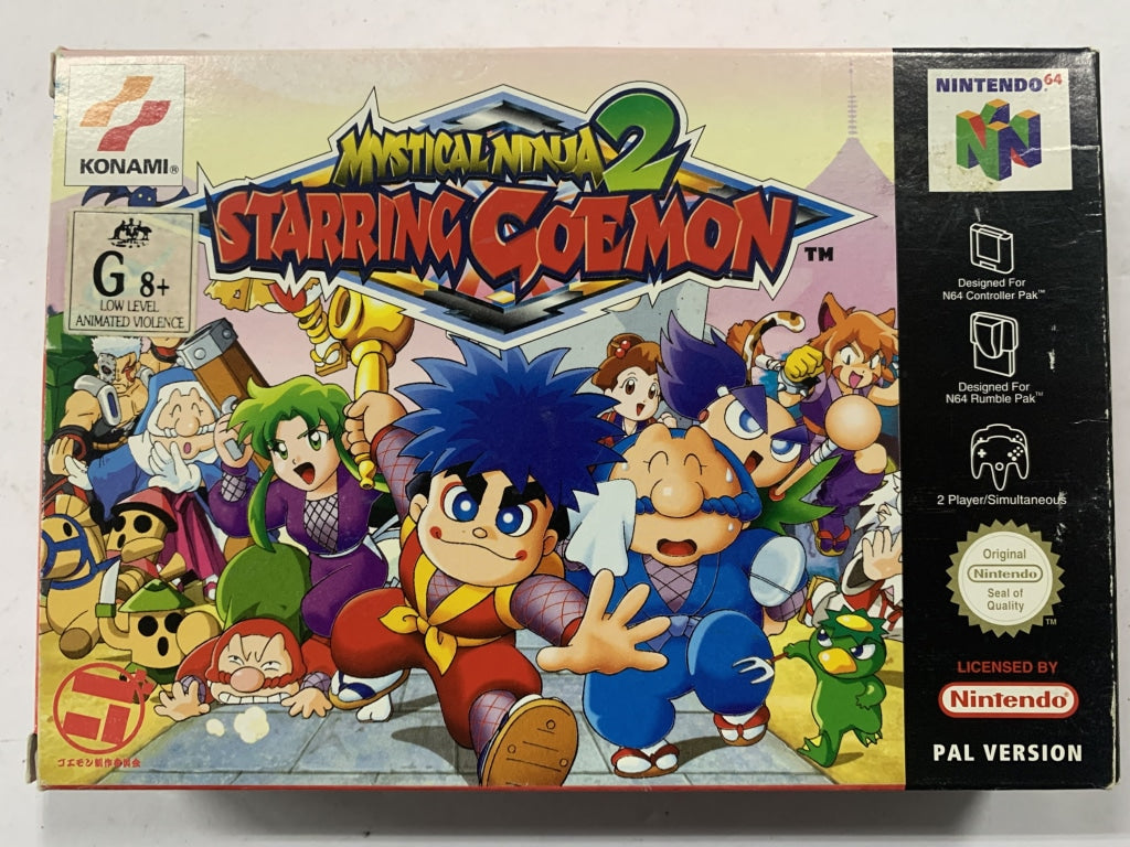 Mystical Ninja 2 Starring Goemon Complete In Box