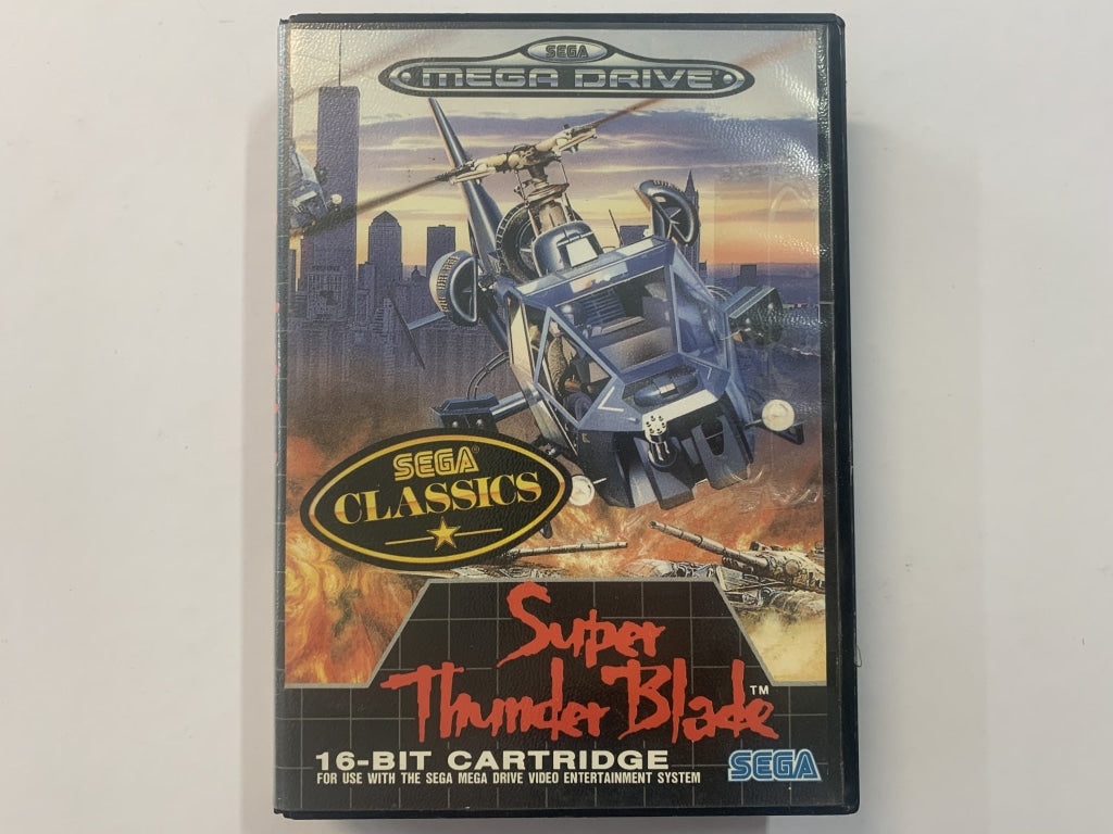 Super Thunder Blade Complete In Original Case
