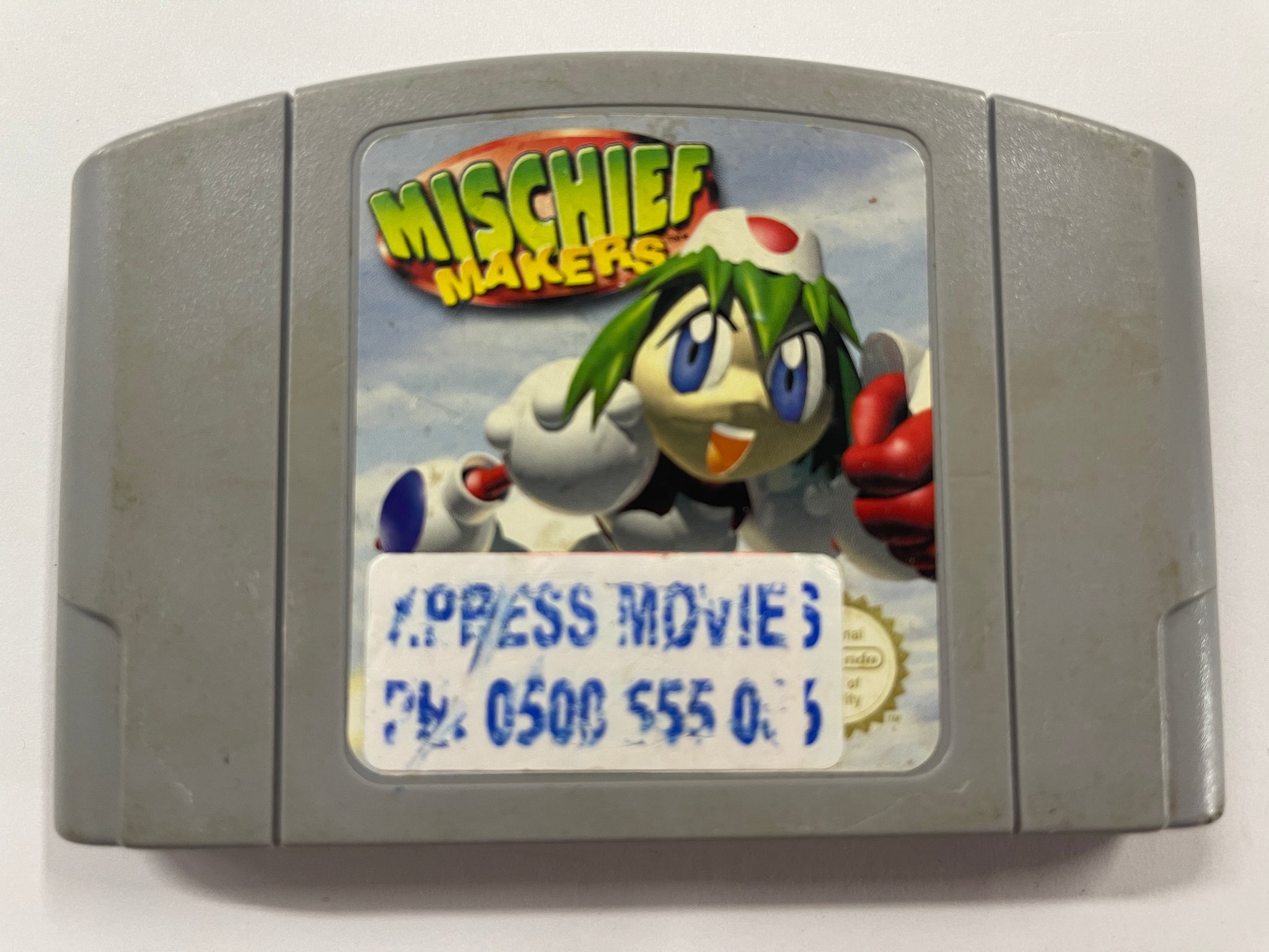 Mischief Makers Cartridge