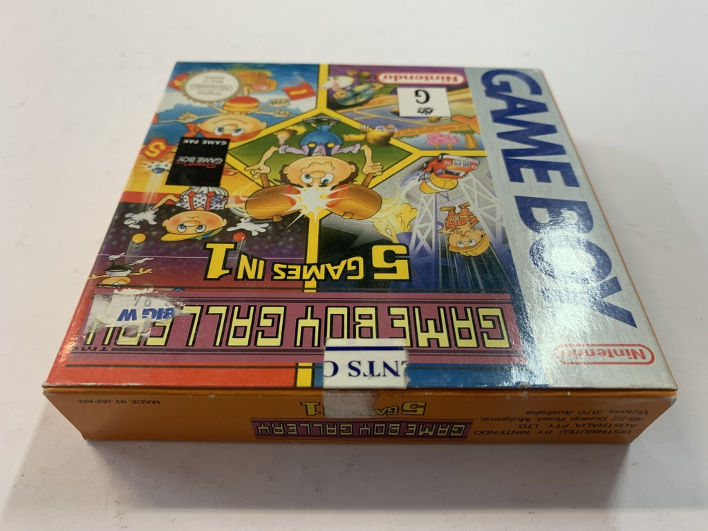 Gameboy Gallery 5in1 Cartridge Complete In Box