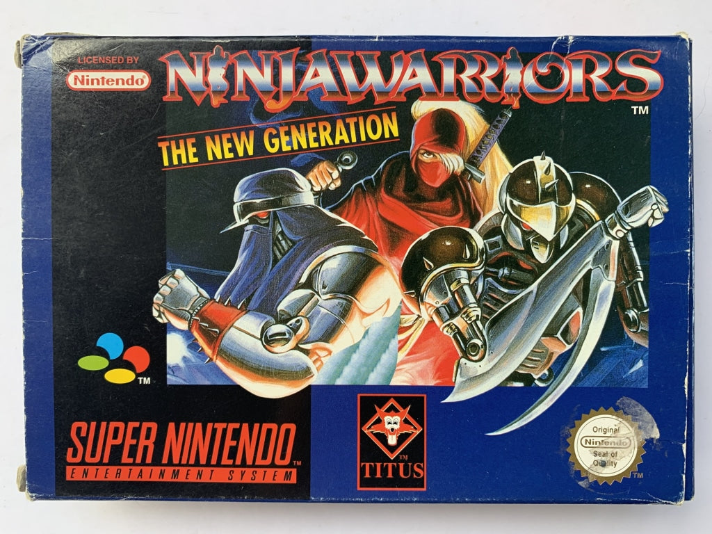 Ninja warriors the hot sale new generation snes