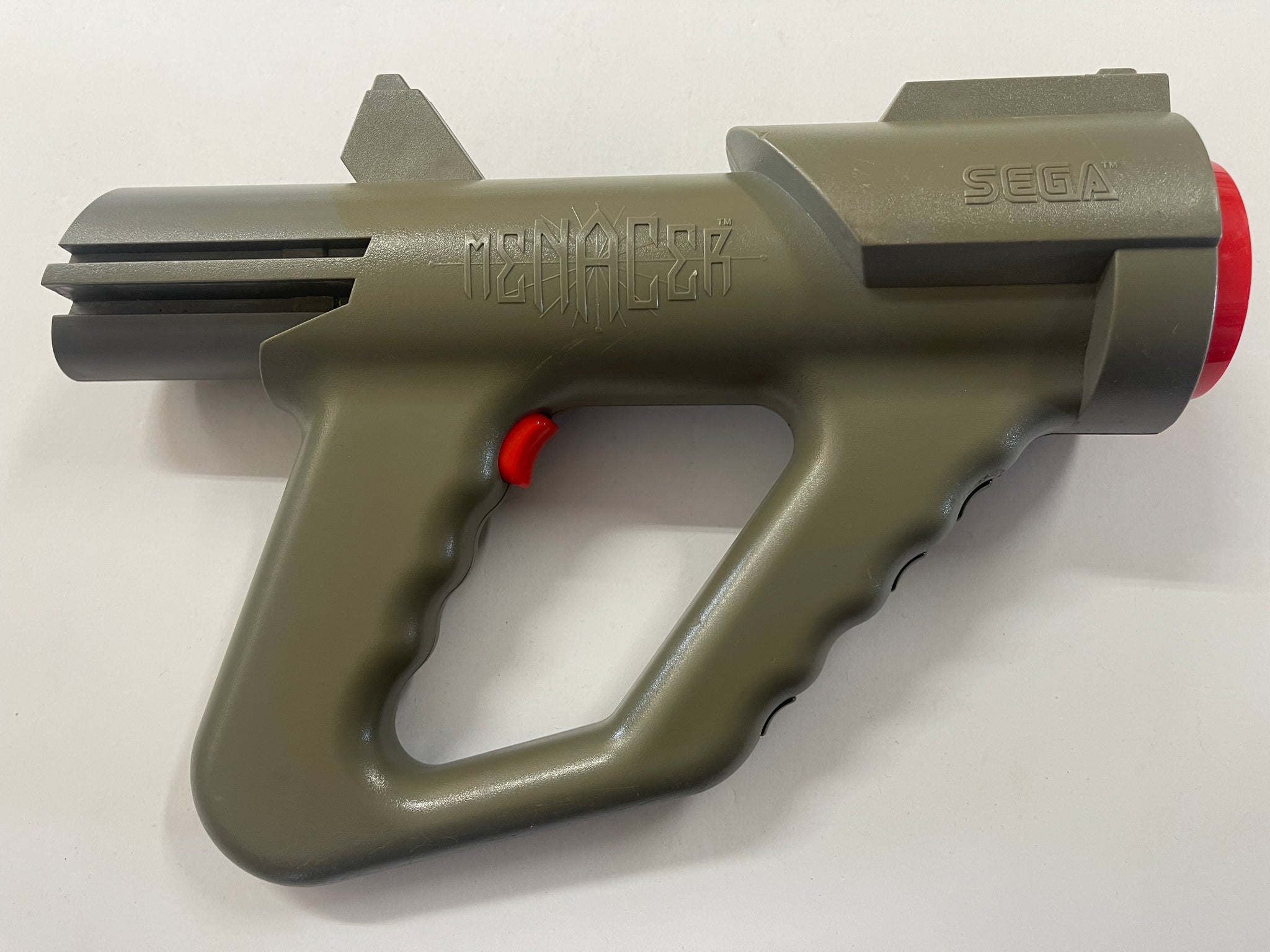 Genuine Sega Menacer Gun Blaster with Receiver
