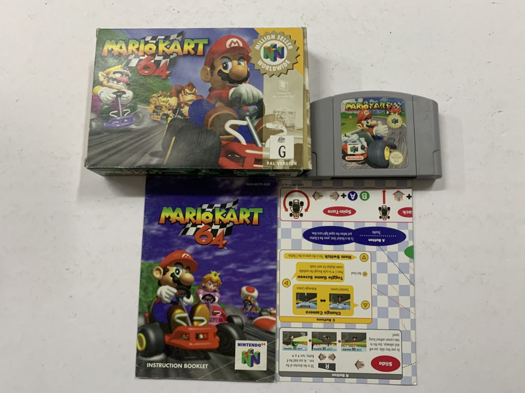 Mario Kart 64 Complete in Box