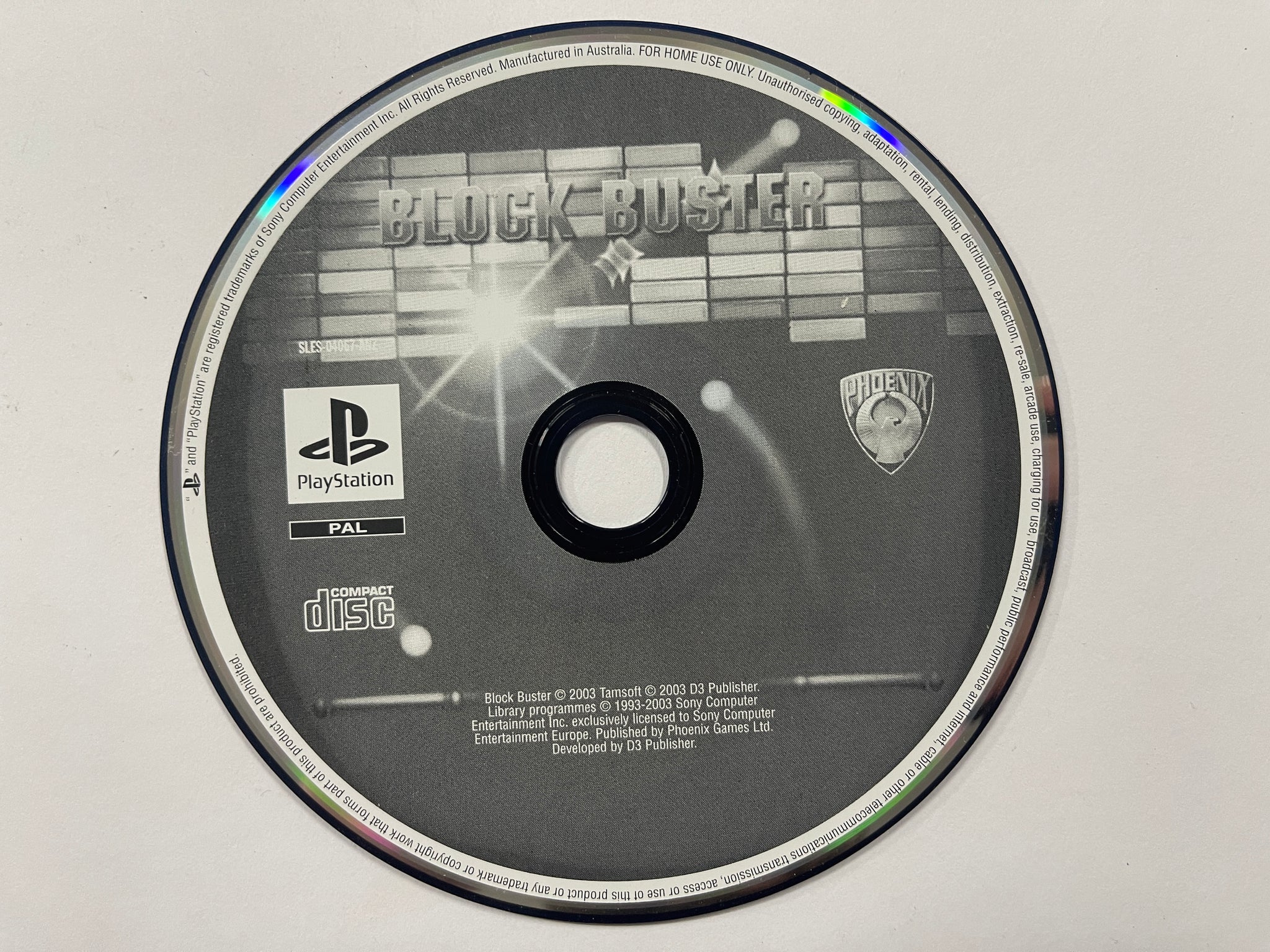 Block Buster Disc Only