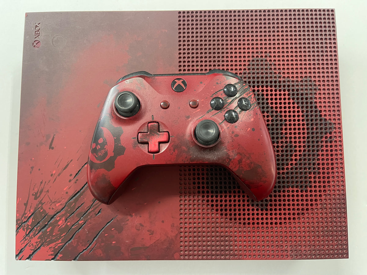 gears of war 4 controller Limited Edition Gears Of War 4 2TB XBOX One Console Bundle – The Game Experts
