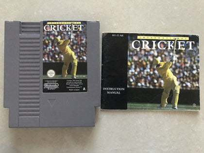 Cricket Cartridge with Game Manual