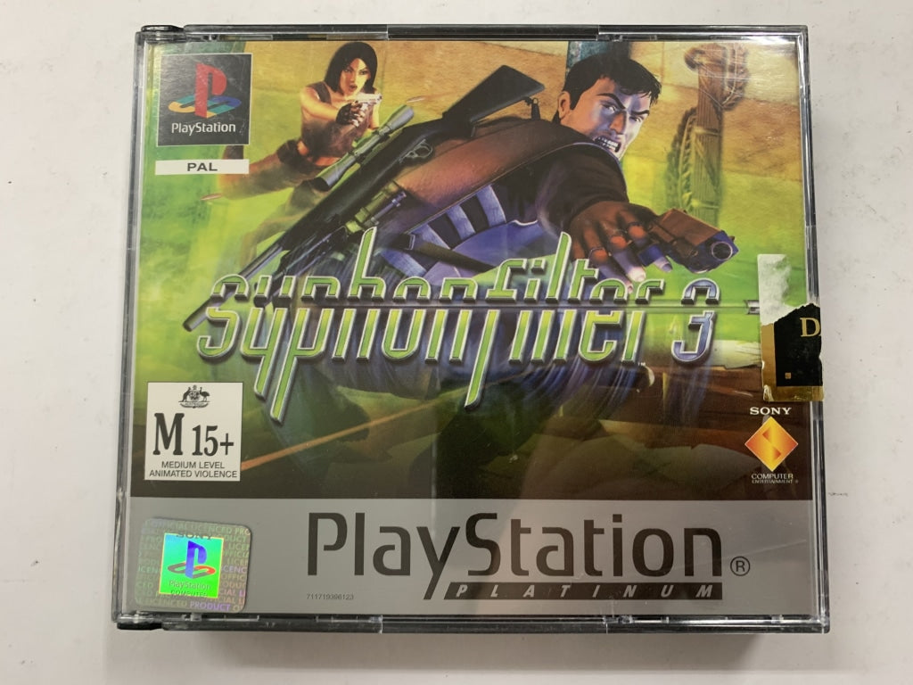 Syphon Filter 3 Complete In Original Big Box Case – The Game Experts