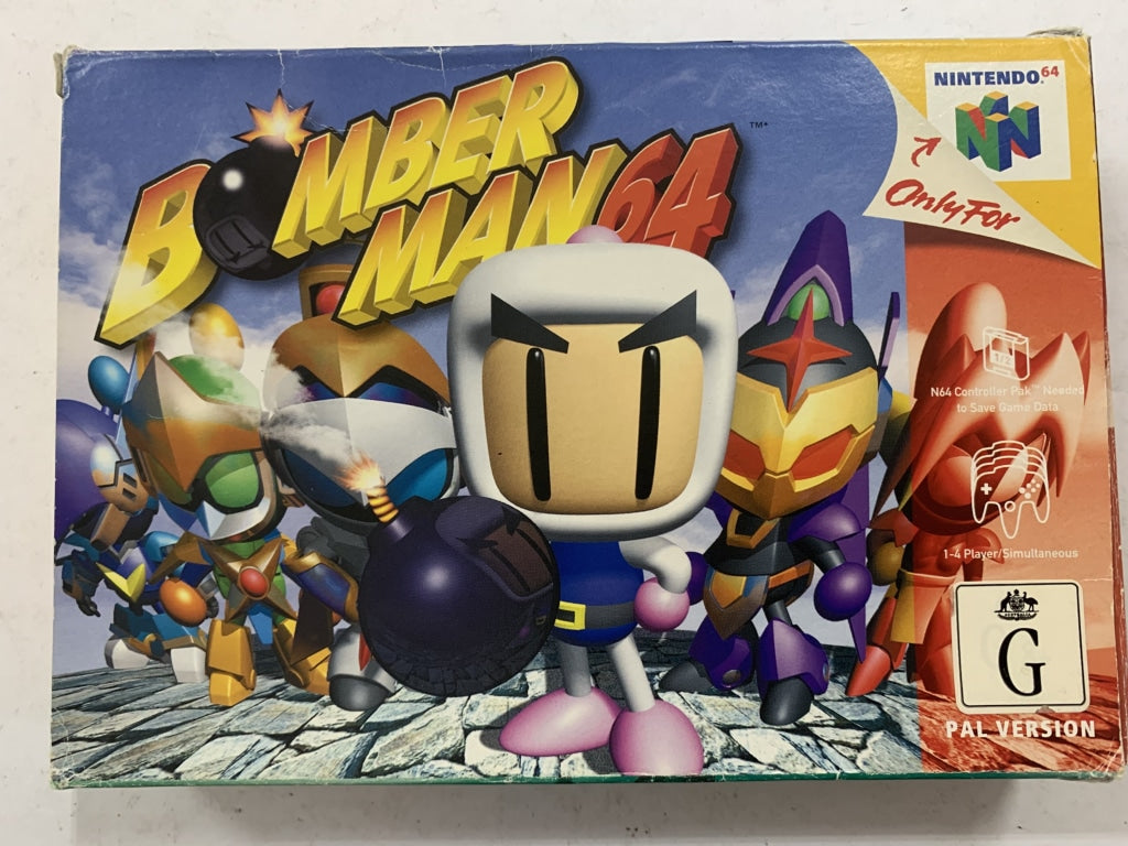 Bomberman 64 In Original Box