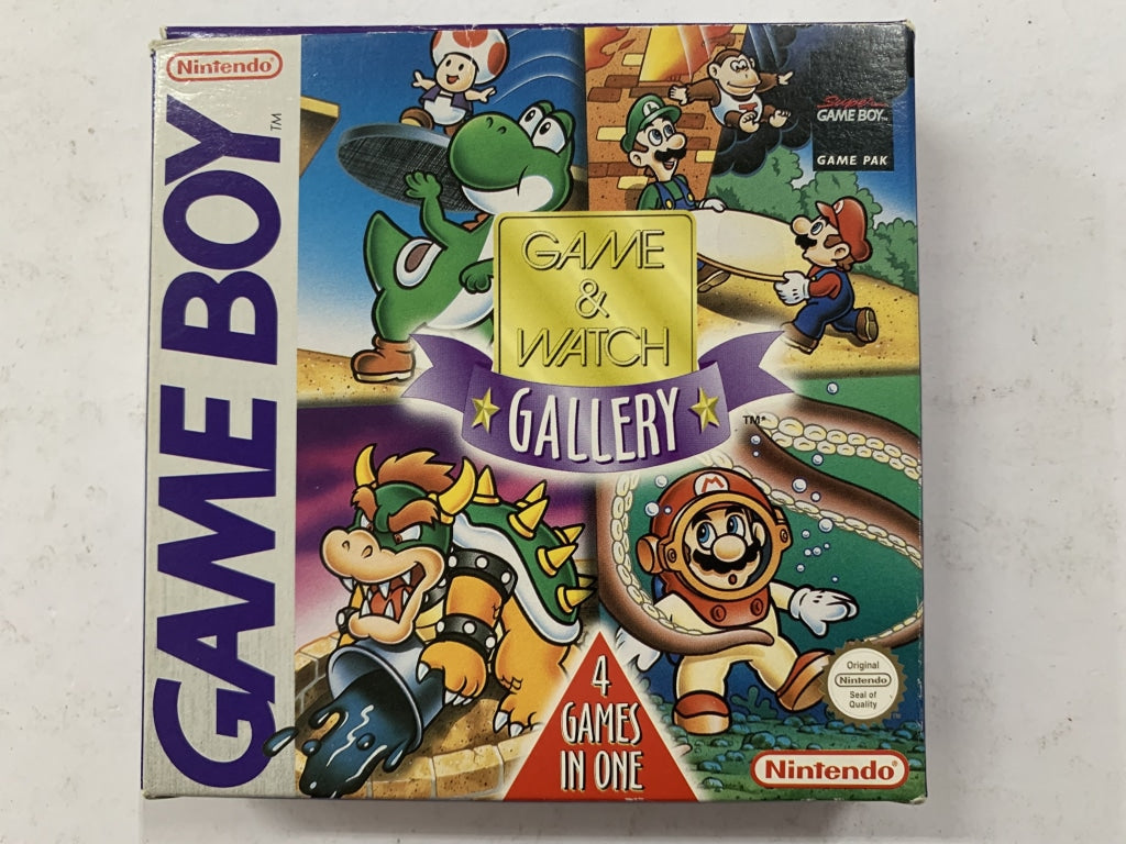 Game & Watch Gallery 4 Game In One Complete In Box – The Game Experts