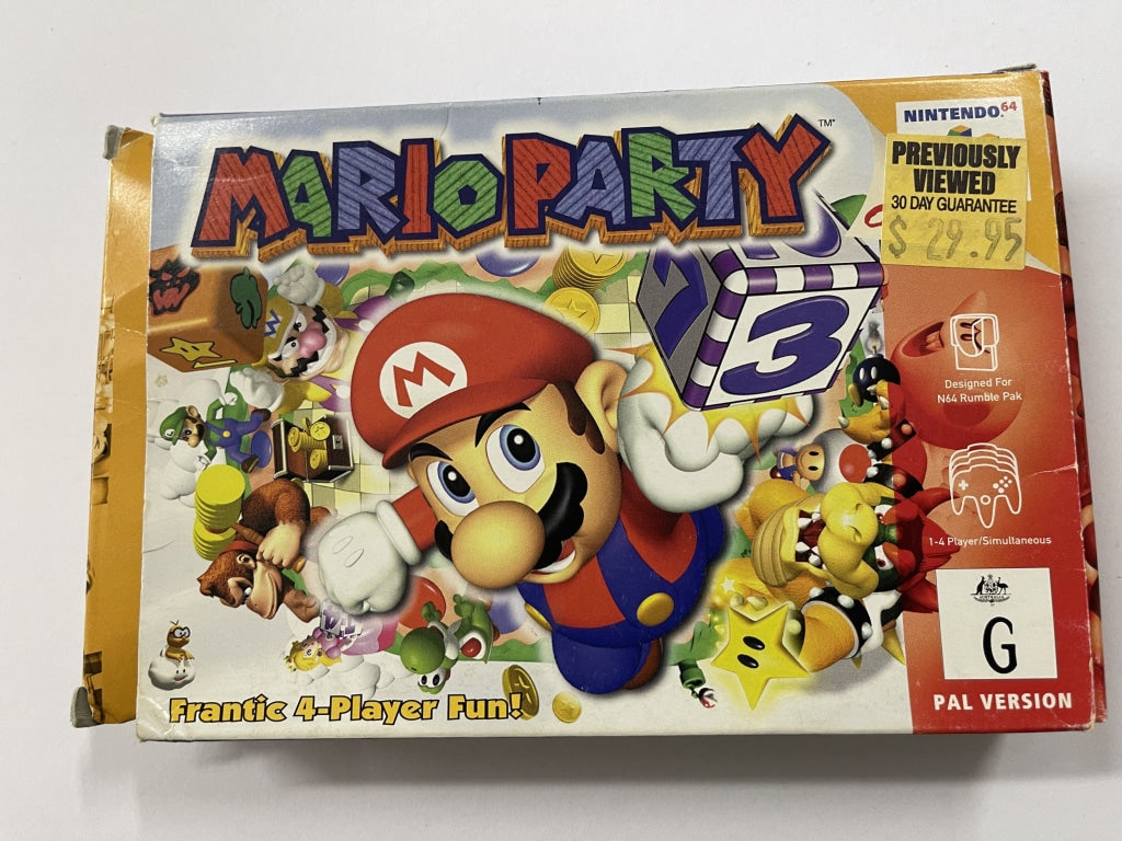 Mario Party In Original Box