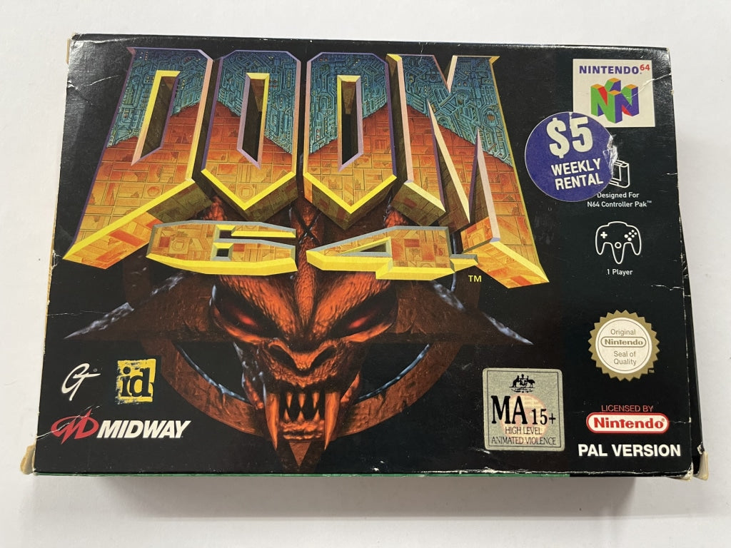 Doom 64 In Original Box