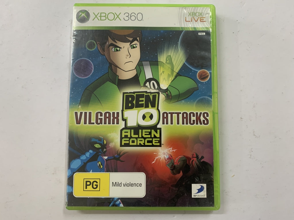 Ben 10 Alien Force Vilgax Attacks Complete In Original Case – The Game  Experts