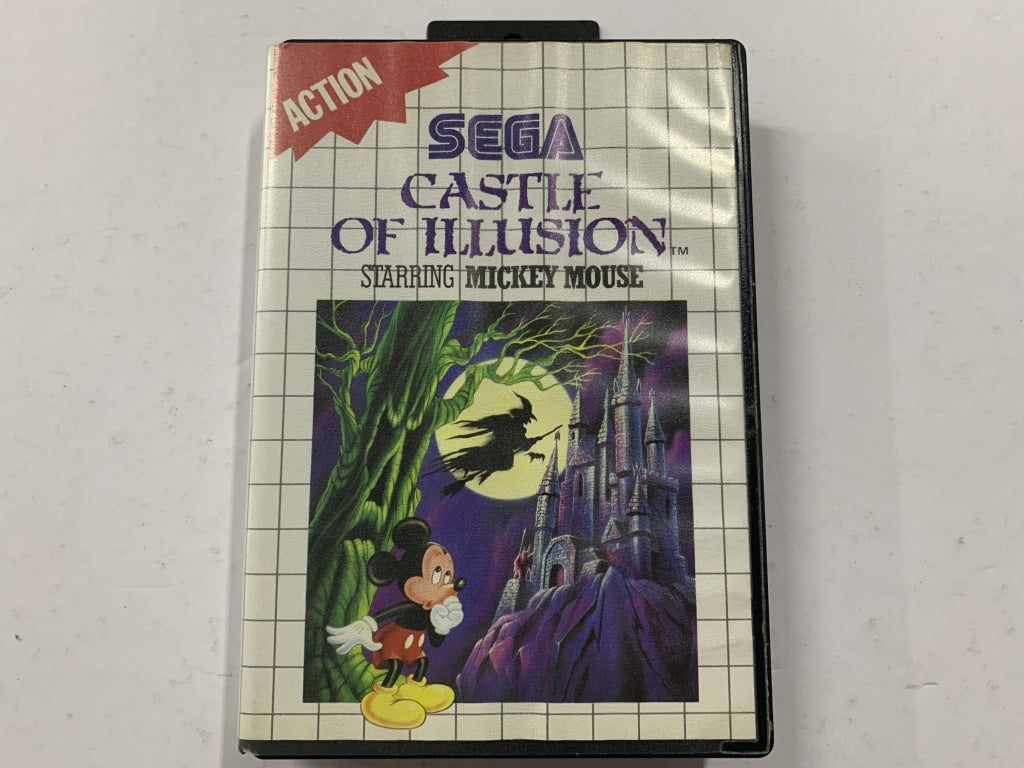 Castle Of Illusion Starring Mickey Mouse Complete In Original Case