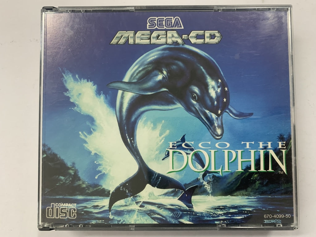 Ecco The Dolphin Complete In Original Case for Sega Mega CD – The Game  Experts