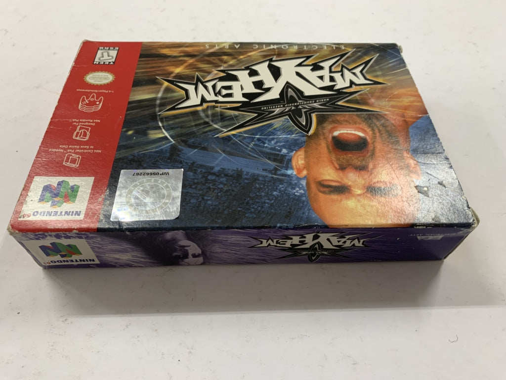 WCW Mayhem NTSC Complete In Box
