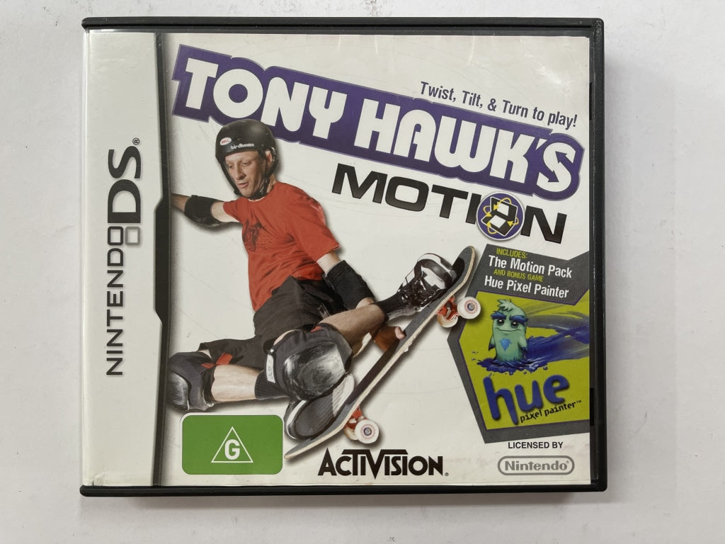 Tony Hawk's Motion Complete In Original Case