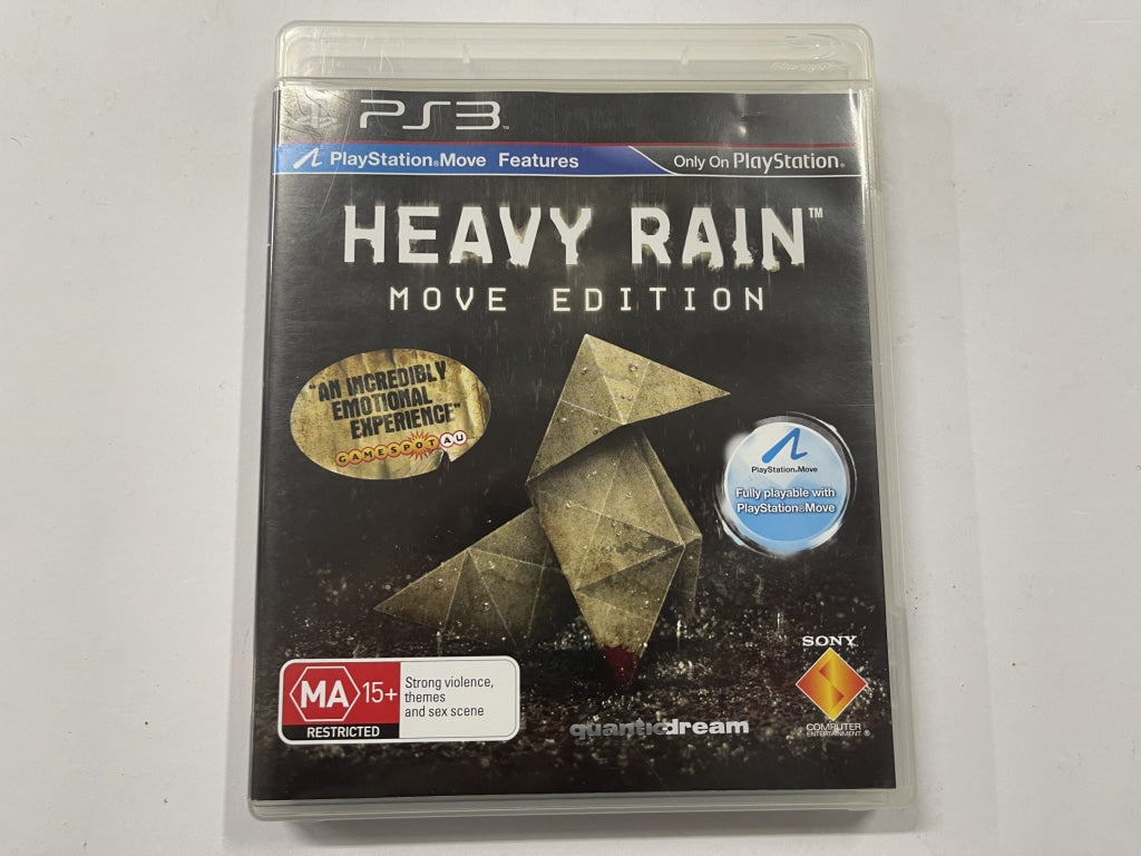 Heavy Rain Move Edition Complete In Original Case – The Game Experts